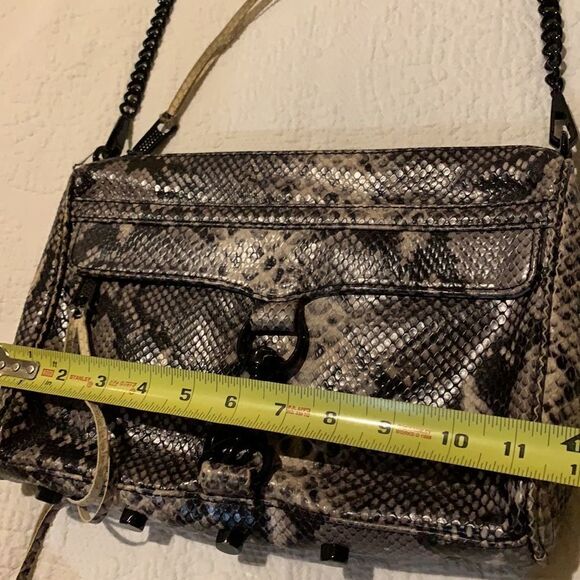 Rebecca Minkoff snake skin print Crossbody - Picture 9 of 17